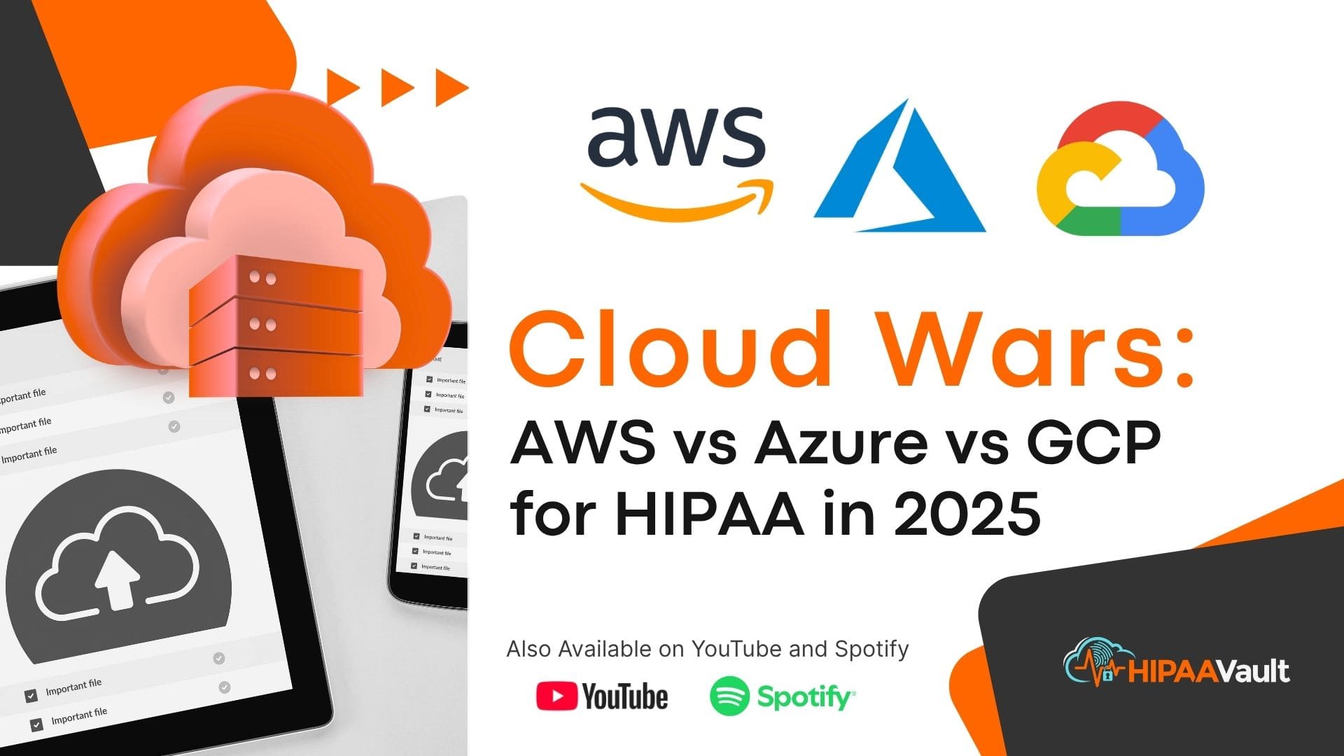 Cloud Wars: AWS vs Azure vs Google Cloud for HIPAA Compliance (2025 Update)